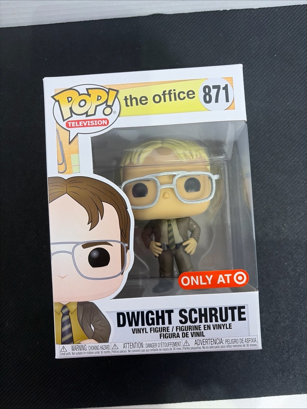NEW! Television Funko The Office #871 Dwight Schrute Blonde Target Exclusive!